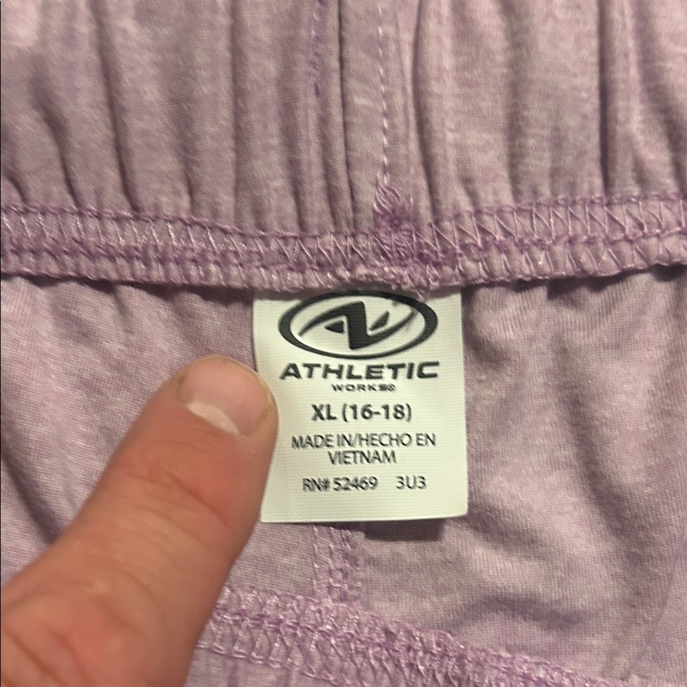 Athletic Works Lavender Top XL